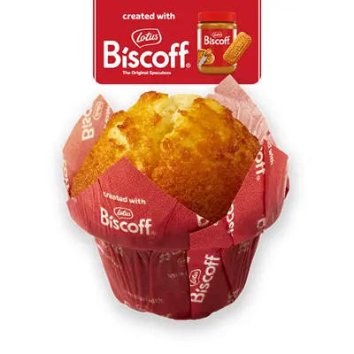 Biscoff® filled Muffin